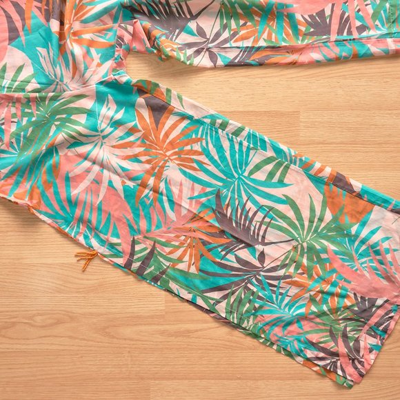 Joyce & Girls Silk Cotton Women's Palazzo Pants, High Waist, Size XS - Picture 3 of 9